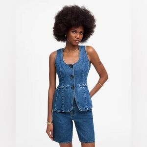Madewell Denim Vest size 2